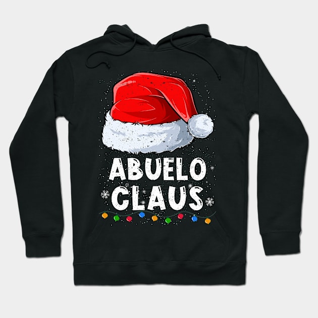 Abuelo Claus Christmas Santa Family Matching Pajama Hoodie by tabaojohnny